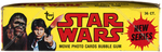 “STAR WARS” TOPPS SECOND SERIES FULL GUM CARD DISPLAY BOX