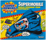 KENNER SUPERPOWERS "SUPERMOBILE" PROOF PAIR AND BOXED VEHICLE.