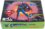 SUPERMAN JAPANESE KESHI FIGURES AND DISPLAY BOX.