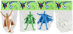 SUPERMAN JAPANESE KESHI FIGURES AND DISPLAY BOX.