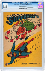 SUPERMAN'S CHRISTMAS PLAY BOOK #NN 1944 CGC 7.5 VF-.