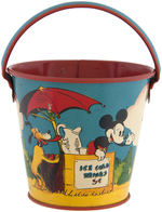 MICKEY MOUSE & FRIENDS SMALL SAND PAIL.