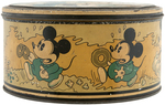 RARE MICKEY MOUSE NORWEGIAN COOKIE TIN.