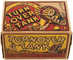 "SUPERMAN TURNOVER TANK" BOXED MARX WIND-UP (SILVER VARIETY).