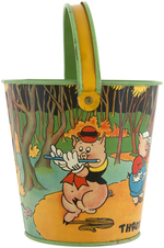 "THREE LITTLE PIGS" SAND PAIL.