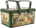 SNOW WHITE AND THE SEVEN DWARFS FOREIGN LUNCH TIN.