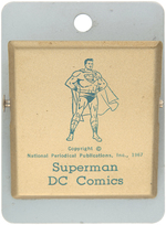 “SUPERMAN - DC COMICS” PROMOTIONAL NEWSSTAND CLIP.