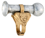 CLARABELL'S HORN PREMIUM RING WITH PORTRAITS OF HOWDY AND CLARABELL.