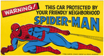 MARVEL COMICS "MARVELMANIA" SUPERHERO BUMPER STICKER SET.