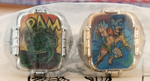 "OFFICIAL MARVEL SUPER-HERO RINGS" TWO-PACK ON STORE CARD.