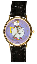 "BEAUTY AND THE BEAST MRS. POTTS & CHIP DISNEY STORE EXCLUSIVE WATCH."