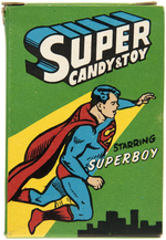 "SUPERBOY SUPER CANDY & TOY" BOX.