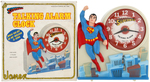 "SUPERMAN TALKING ALARM CLOCK" BOXED.