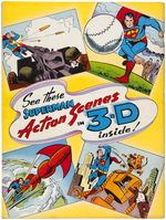 "THREE-DIMENSIONAL ADVENTURES SUPERMAN" COMIC BOOK.