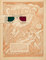 "THREE-DIMENSIONAL ADVENTURES SUPERMAN" COMIC BOOK.