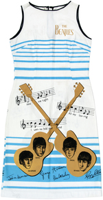 "THE BEATLES" RARE DRESS (COLOR VARIETY).