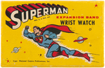 "SUPERMAN EXPANSION BAND WRIST WATCH."