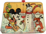 MICKEY MOUSE & PLUTO SNOW SHOVEL.