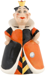 ALICE IN WONDERLAND - THE QUEEN OF HEARTS GOEBEL NODDER FIGURINE.