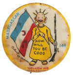 YELLOW KID BUTTON #146.