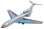 "727 JET LINER" FRICTION TOY PLANE FULL BOX.