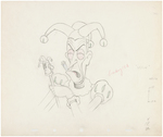 SILLY SYMPHONIES "MOTHER GOOSE GOES HOLLYWOOD" PRODUCTION DRAWING PAIR FEATURING NED SPARKS.