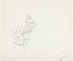 SILLY SYMPHONIES "MOTHER GOOSE GOES HOLLYWOOD" JOE E. BROWN/MARTHA RAYE PRODUCTION DRAWING TRIO.