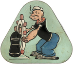 "POPEYE MENU" BAGATELLE GAME AND AUSTRALIAN TIN PAIR.