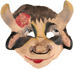 FERDINAND THE BULL MASK & POST TOASTIES CEREAL BOX BACKS.