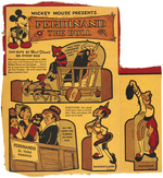 FERDINAND THE BULL MASK & POST TOASTIES CEREAL BOX BACKS.