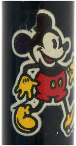 MICKEY MOUSE INKOGRAPH PEN/PENCIL & FIGURAL CELLULOID SHARPENER.