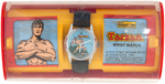 "TARZAN" BRADLEY WATCH IN PLASTIC CASE.