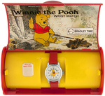 "WINNIE THE POOH" BRADLEY WATCH IN PLASTIC CASE.