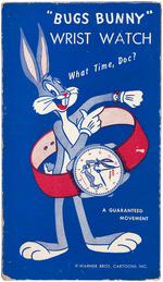 "BUGS BUNNY WRIST WATCH" WITH BOX (DIAL VARIETY).