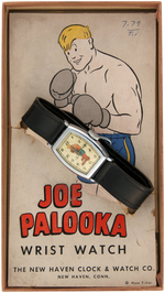 "JOE PALOOKA" BOXED WATCH.