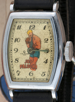 "JOE PALOOKA" BOXED WATCH.