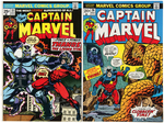 CAPTAIN MARVEL COMIC LOT OF 13.