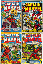 CAPTAIN MARVEL COMIC LOT OF 13.