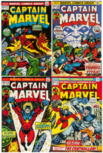 CAPTAIN MARVEL COMIC LOT OF 13.