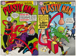 PLASTIC MAN SILVER AGE COMIC SET OF 1-10.