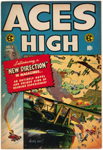 ACES HIGH LOT OF FIRST FOUR ISSUES.