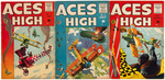 ACES HIGH LOT OF FIRST FOUR ISSUES.