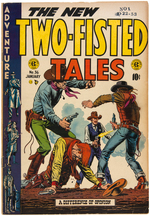 TWO-FISTED TALES LOT OF FIVE ISSUES.