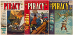 PIRACY AND VALOR LOT OF FIVE ISSUES.