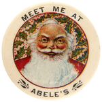 RARE AND PROBABLY FIRST WE'VE OFFERED SANTA BUTTON.