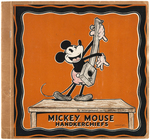 EARLY "MICKEY MOUSE" HANDKERCHIEF BOOK.