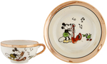 MICKEY MOUSE JAPANESE CHINA TEA SET - SAXOPHONE.