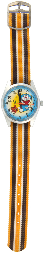 DORAEMON FISHING RARE Q&Q JAPANESE WATCH.