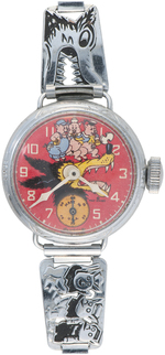 RARE BOXED "THREE LITTLE PIGS WATCH BY INGERSOLL."