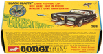 "GREEN HORNET - BLACK BEAUTY" BOXED CORGI DIE-CAST CAR.